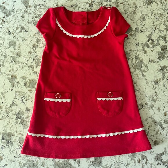 Gymboree Other - Gymboree Red Dress with White Accents